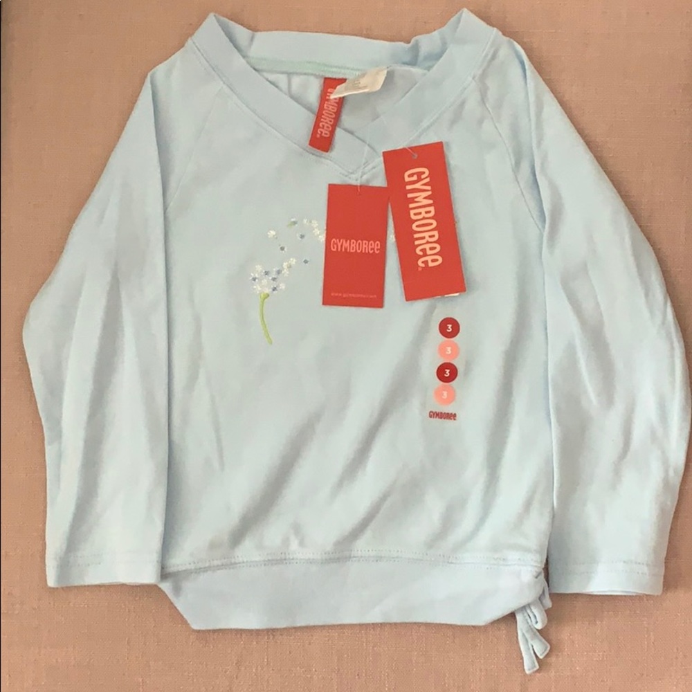 Baby Blue Girls Sweater